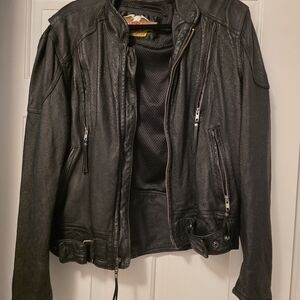 Harley-Davidson Black Leather Jacket